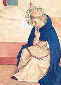 Saint Dominique par fra Angelico